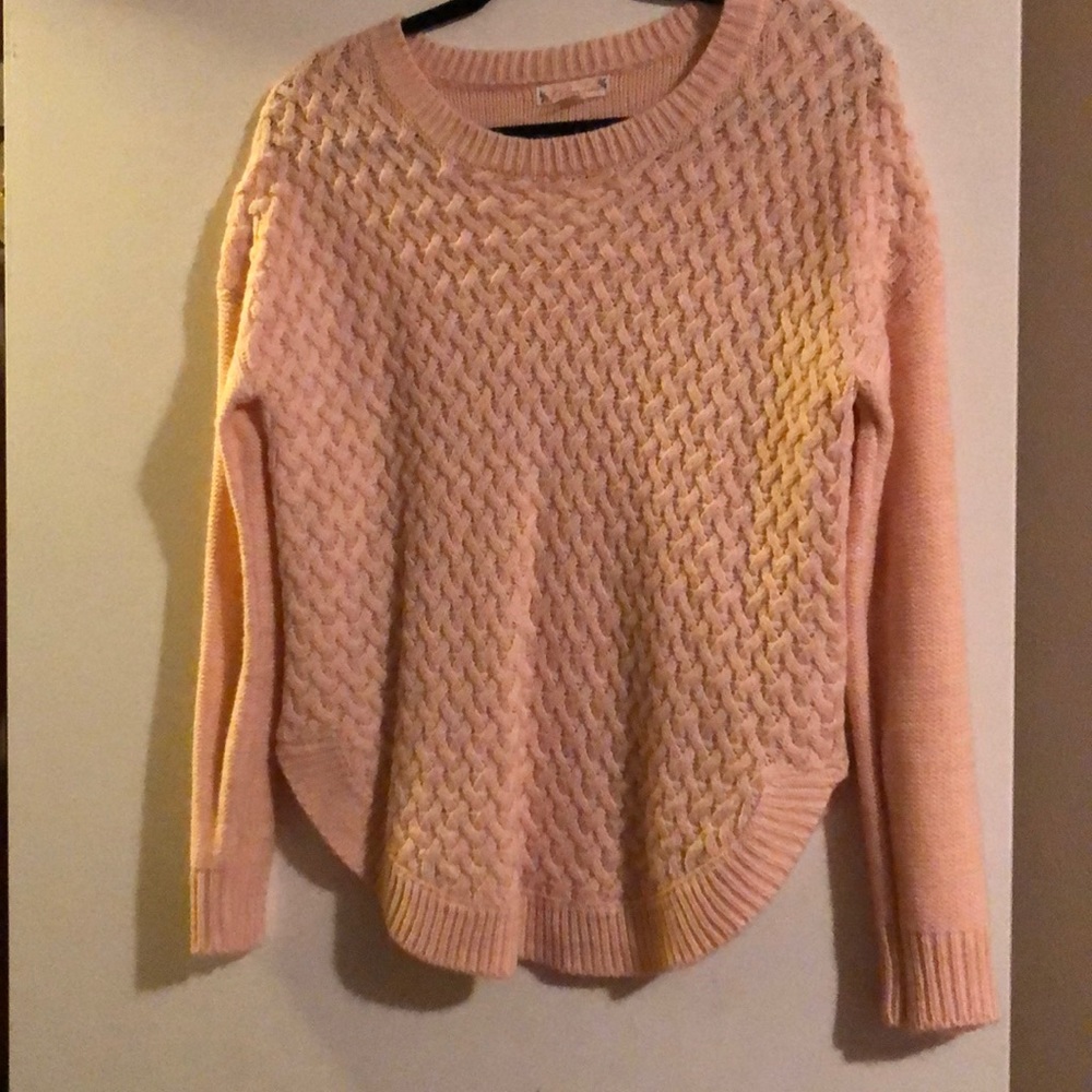 Pink sweater